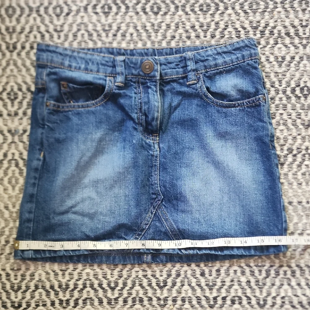 Denim Blue Mini Girl Skirt 🦋 - Picture 8 of 9